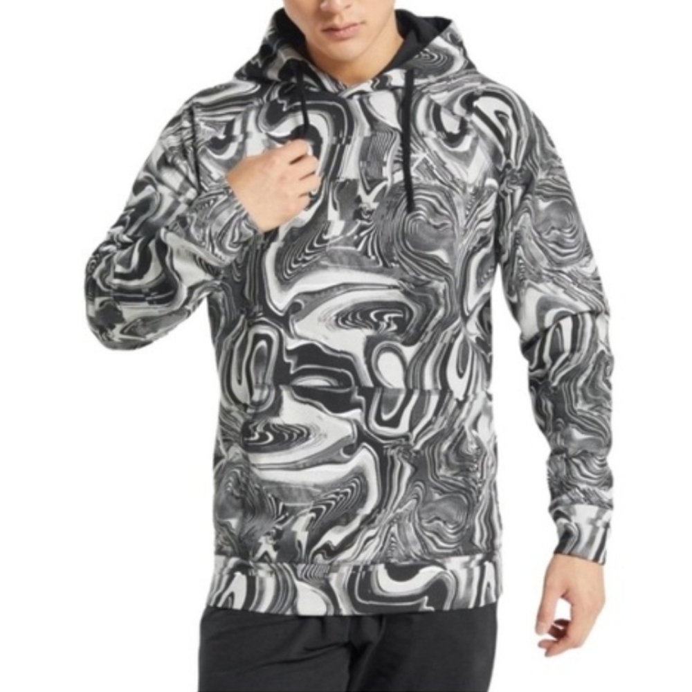 Gymshark Hoodie Men's Small Tie Dye Swirl Activewear